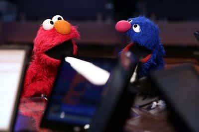 Elmo & Grover celebrate 'Sesame Street'