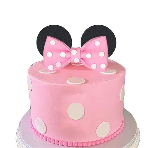 Minnie Mouse Polka Dot Sheet Cake