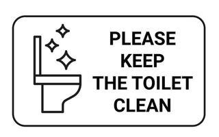 Do Not Throw Paper In The Toilet Vector Art, Icons, and Graphics for Free Download