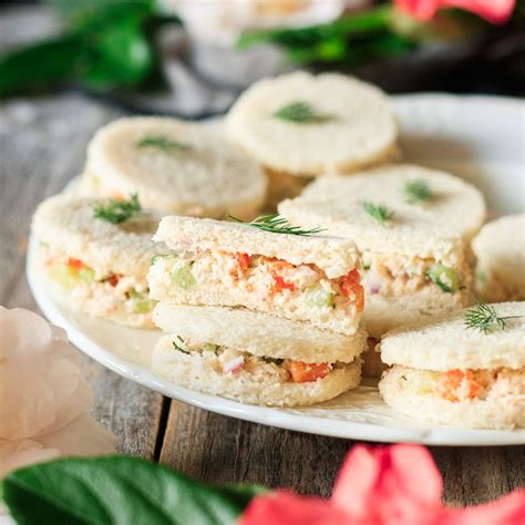 Crab Salad Sandwiches - Savor the Flavour