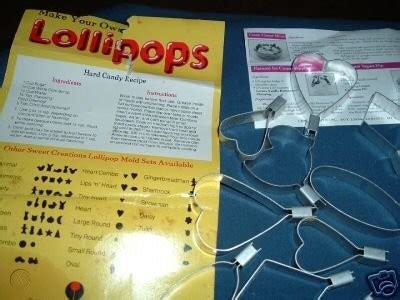 Huge Lot of Metal Lollipop & Sucker Molds : 90 pieces | #31212469