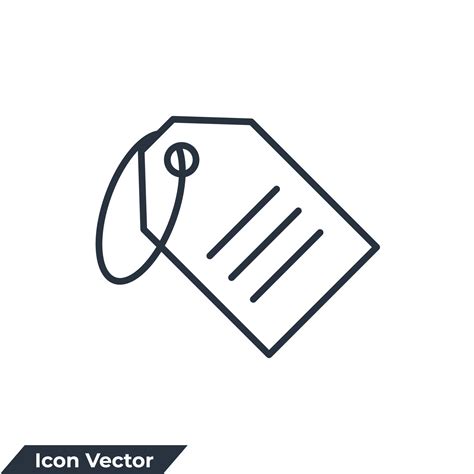 price tag icon logo vector illustration. Tag label symbol template for ...