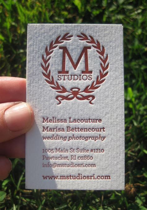 250 Custom Letterpress Business Cards With Your Logo - Etsy