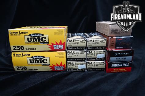 Assorted 9mm Ammo 9mm-Luger 1000rds 115-Grain - Pistol Ammunition at ...