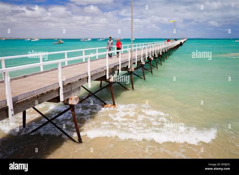 Beachport Jetty Stock Photo: 34061866 - Alamy