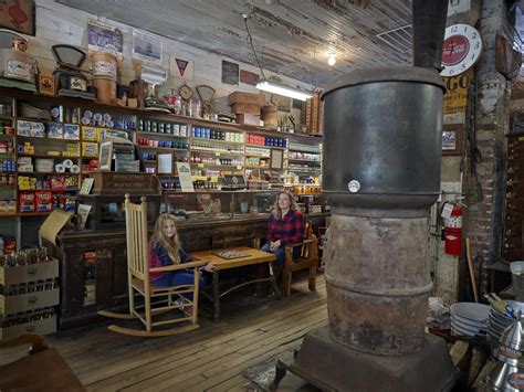 Interior of the Mast General Store in Valle Crucis, North Carolina ...