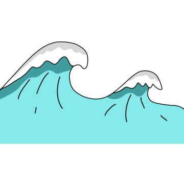 Simple Waves Clipart PNG, Vector, PSD, and Clipart With Transparent Background for Free Download ...