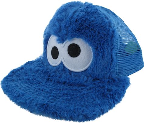 Sesame Street Fuzzy Cookie Monster Youth Hat - Walmart.com