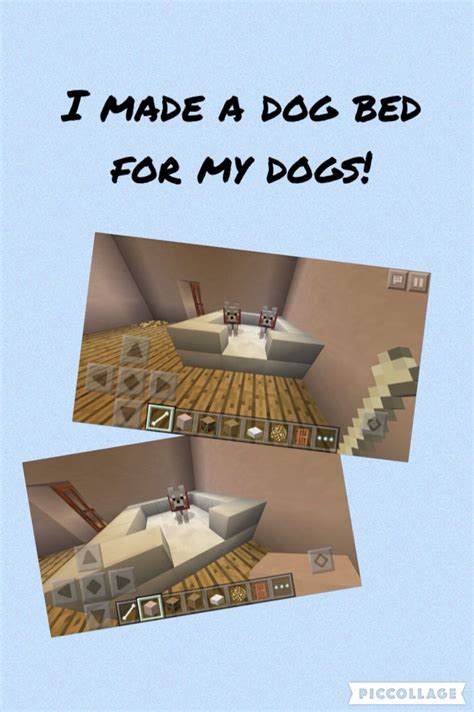 Minecraft Pet Bed Ideas - rens dog beds