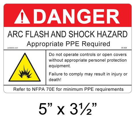 ARC FLASH LABELS