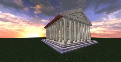 Roman Temple Minecraft Map