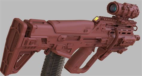 A G R É - BULLPUP RIFLE DESIGN