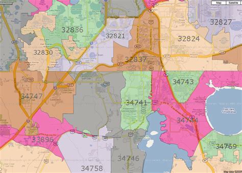 Apopka Zip Code Map