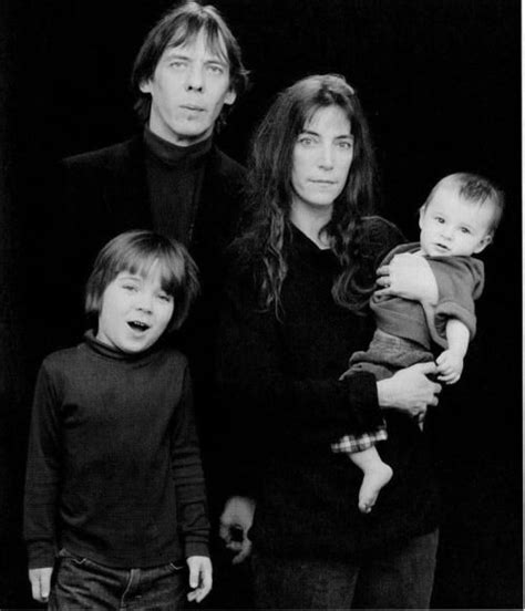 random documentary — Patti Smith and her family in 1987