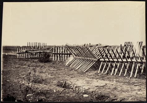 Abatis in front of earthworks in front of Petersburg - Digital Commonwealth