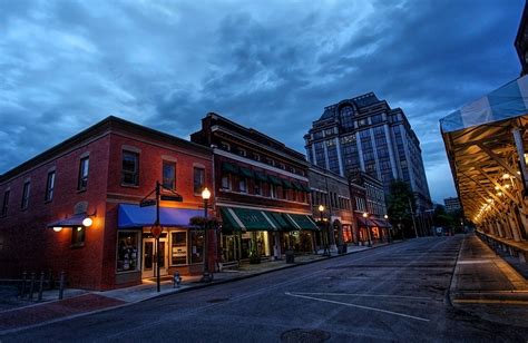 Downtown Roanoke,Va | Looking south on Market street early o… | Flickr