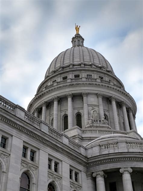 Cranberry Morning: Wisconsin's State Capitol Building