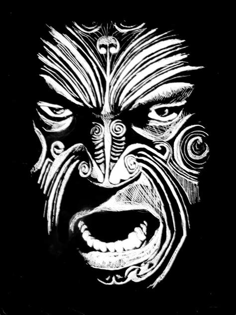 Art is a Confession: Maori Warrior