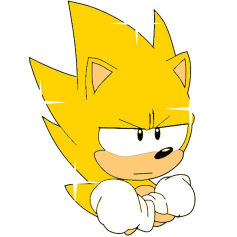 Super sonic in sonic mania adventures by KeinBlueTheFox on DeviantArt