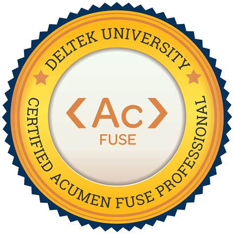 Acumen Fuse Certification Exam - Credly