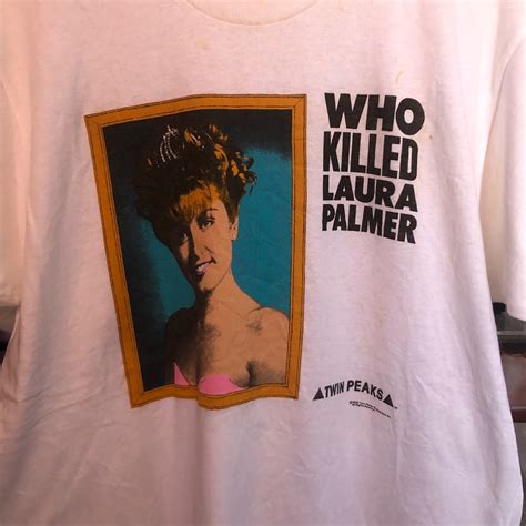 Vtg twin peaks “who killed laura palmer” - BIDSTITCH