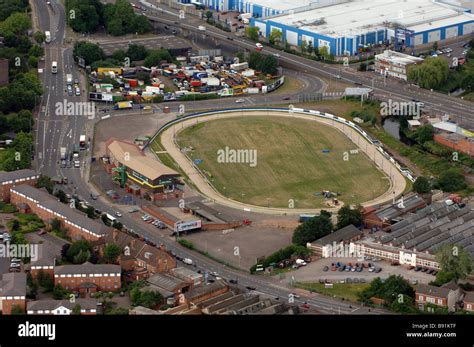 Aerial view of Perry Barr Greyhound Stadium Birmingham England Uk West Midlands Stock Photo - Alamy