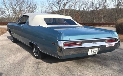 54k Mile Survivor: 1970 Chrysler Newport Convertible | Barn Finds