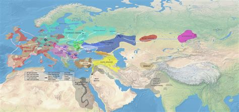 Diachronic map of Copper Age migrations ca. 3000-2250 BC | Download Scientific Diagram