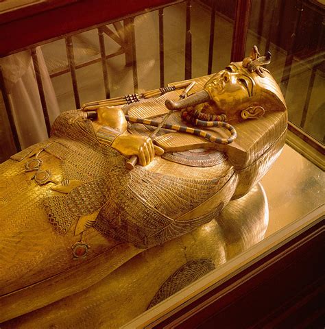 Sarcophagus Of King Tutankhamun Photograph by George Holton - Pixels