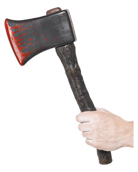 Bloody Axe Wood Style Handle | A Bloody Toy Axe for Your Serial Killer ...