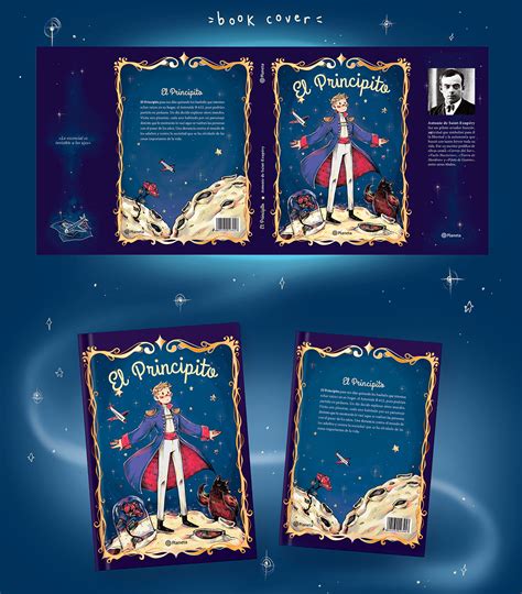 The Little Prince | Book Cover and Illustrations on Behance