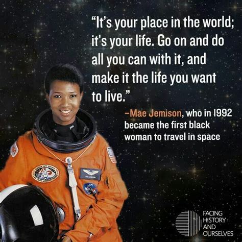 Mae Jemison | African american scientists, African american quotes ...