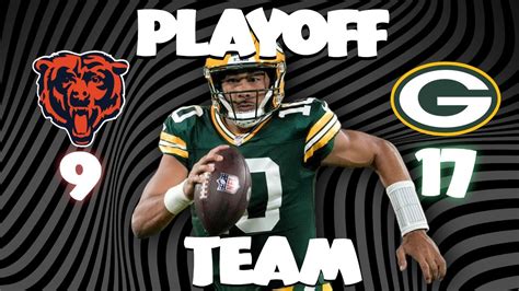 Packers Vs bears highlights | Packers making it to the playoffs! - YouTube