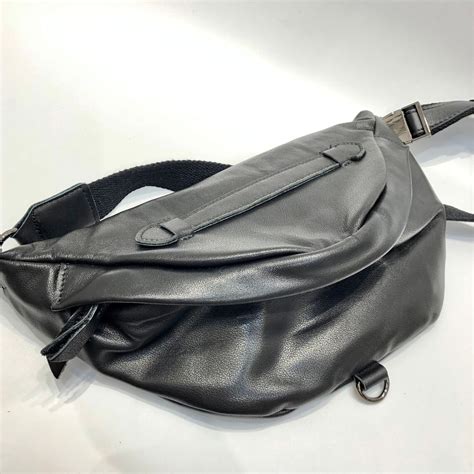 Black Leather Sling Backpack for Women Large Crossbody Sling - Etsy