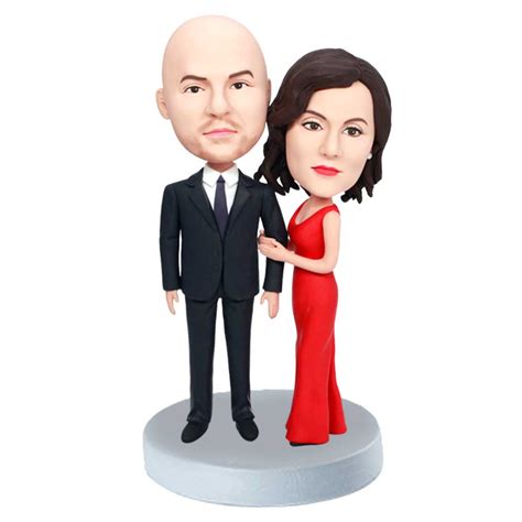 Custom Couple Bobbleheads - Top Valentine's Day Gift – Figure Bobblehead