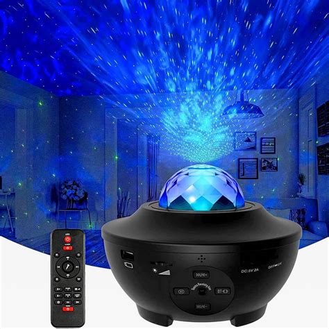 Galaxy Stars Sky Ocean Night Light Projection LED Ceiling Lamp – Simply Novelty