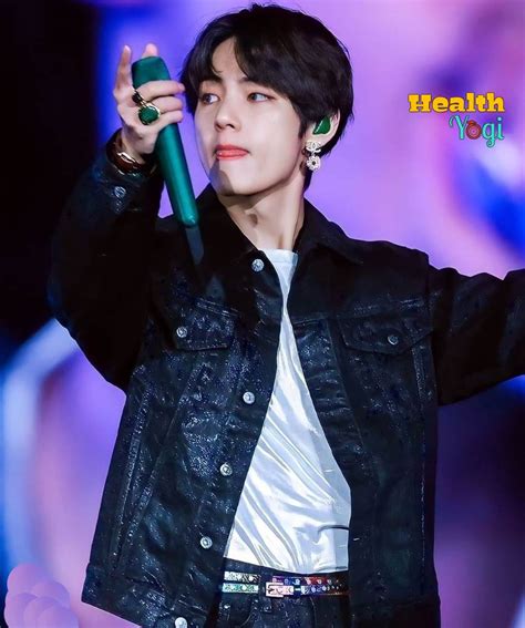 BTS Singer Kim Taehyung V Diet Plan And Workout Routine - Health Yogi