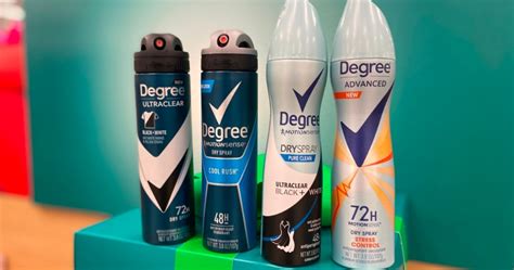 Two Better Than FREE Degree Deodorant Sprays After Cash Back at CVS ...