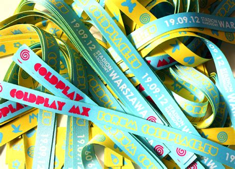 Wristbands Coldplay :: Behance