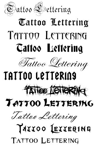 afrenchieforyourthoughts: latest tattoo fonts designs with ideas