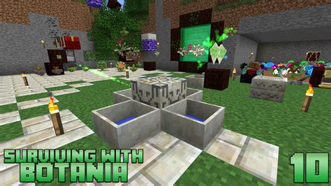 Surviving With Botania :: E10 - Spark Mana Network - YouTube