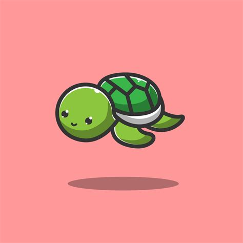 cute baby turtle vector illustration 5070000 Vector Art at Vecteezy