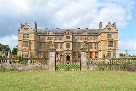 Montacute House: originally, the house was approached from the east ...