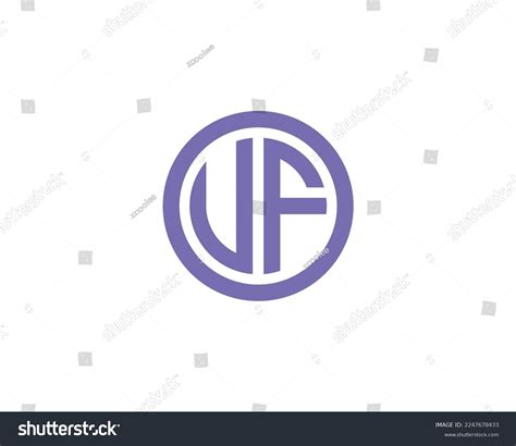 Uf Logo Design Vector Template Stock Vector (Royalty Free) 2247678433 | Shutterstock