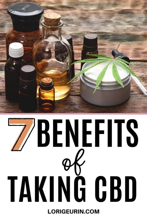 Health Benefits Of CBD Products | LoriGeurin.com