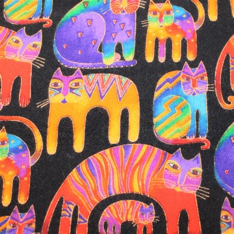 Cat Flannel Fabric - Etsy