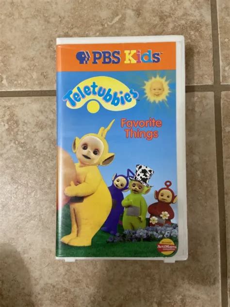 TELETUBBIES FAVORITE THINGS VHS Video Tape Volume 4 VTG PBS Kids RARE ...