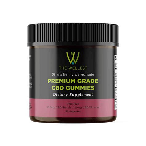 Premium Grade CBD Hemp Extract Gummies - The Wellest