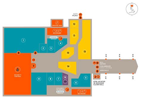 Maps of the Airport | Keflavik Airport in 2022 | Map, Airport, Bar chart