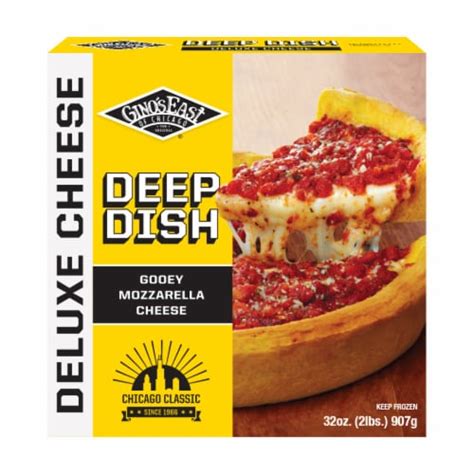 Gino's East of Chicago Deep Dish Cheese Frozen Pizza, 32 oz - Food 4 Less